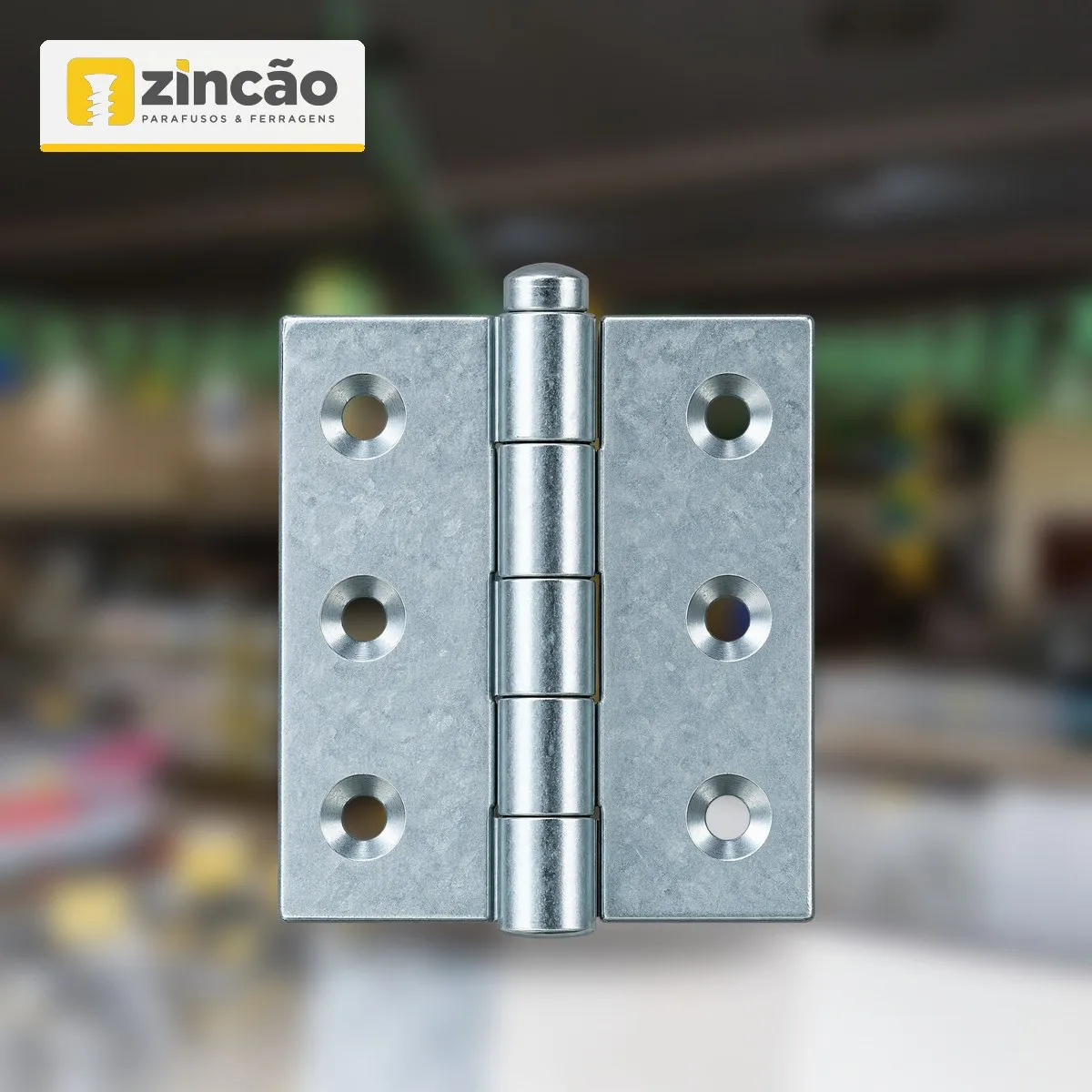 Dobradica Zinc 3 Blister C/ 3PECAS Orca