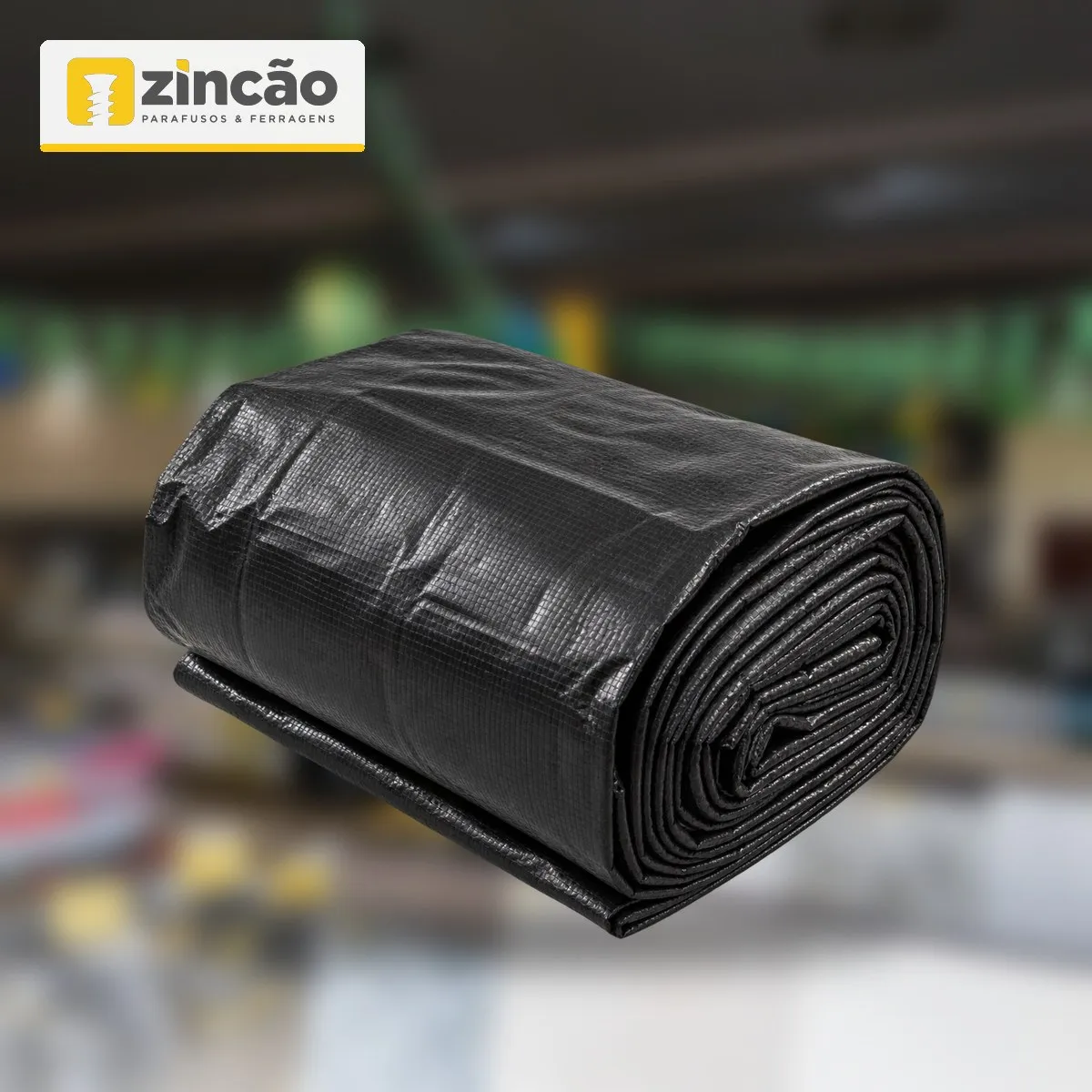 Lona Preta BR 4X100 Lonax