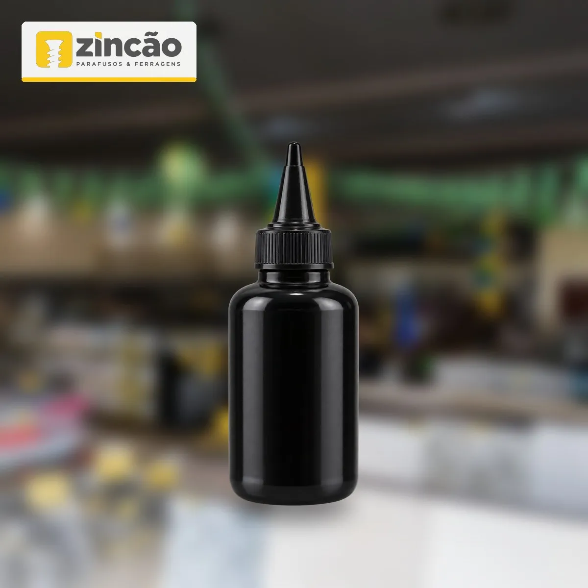 Corante Liq Sup Color 50ML Preto Tekbond